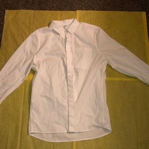 White Long Sleeve Button Down from Lululemon